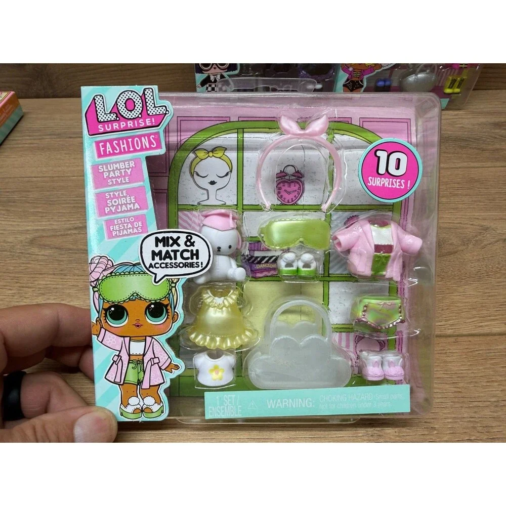 LOL Surprise Fashions Mix & Match Accessories - Lot of 6 - New Sealed!